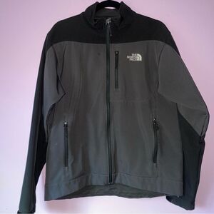 The North Face Size M Apex Soft Shell Jacket Gray